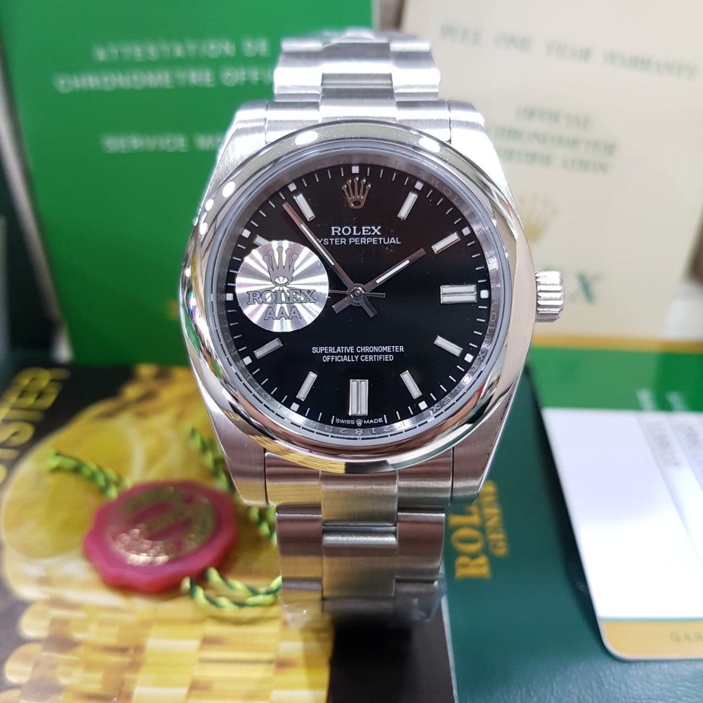 Jam Tangan Pria Rolex Oyster Perpetual Super