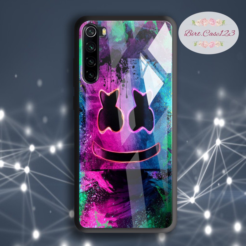 Case softcase silikon Gambar Marshmello back case glass oppo samsung vivo xiaomi realme all type