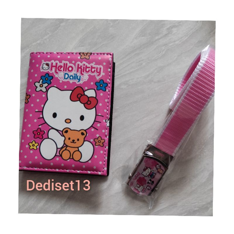 Paket Hemat Dompet dan Gesper Anak Perempuan Karakter Lucu Little Pony / Hellokittyy