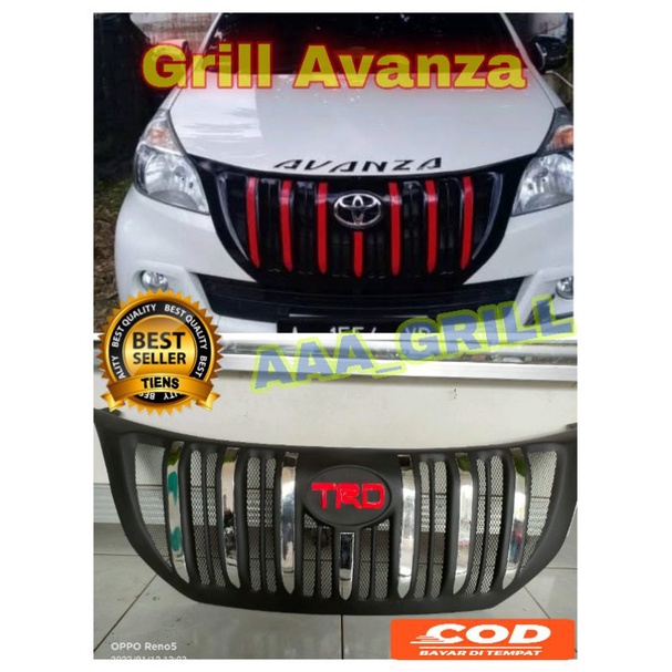 Grill Avanza tahun 2012-2014