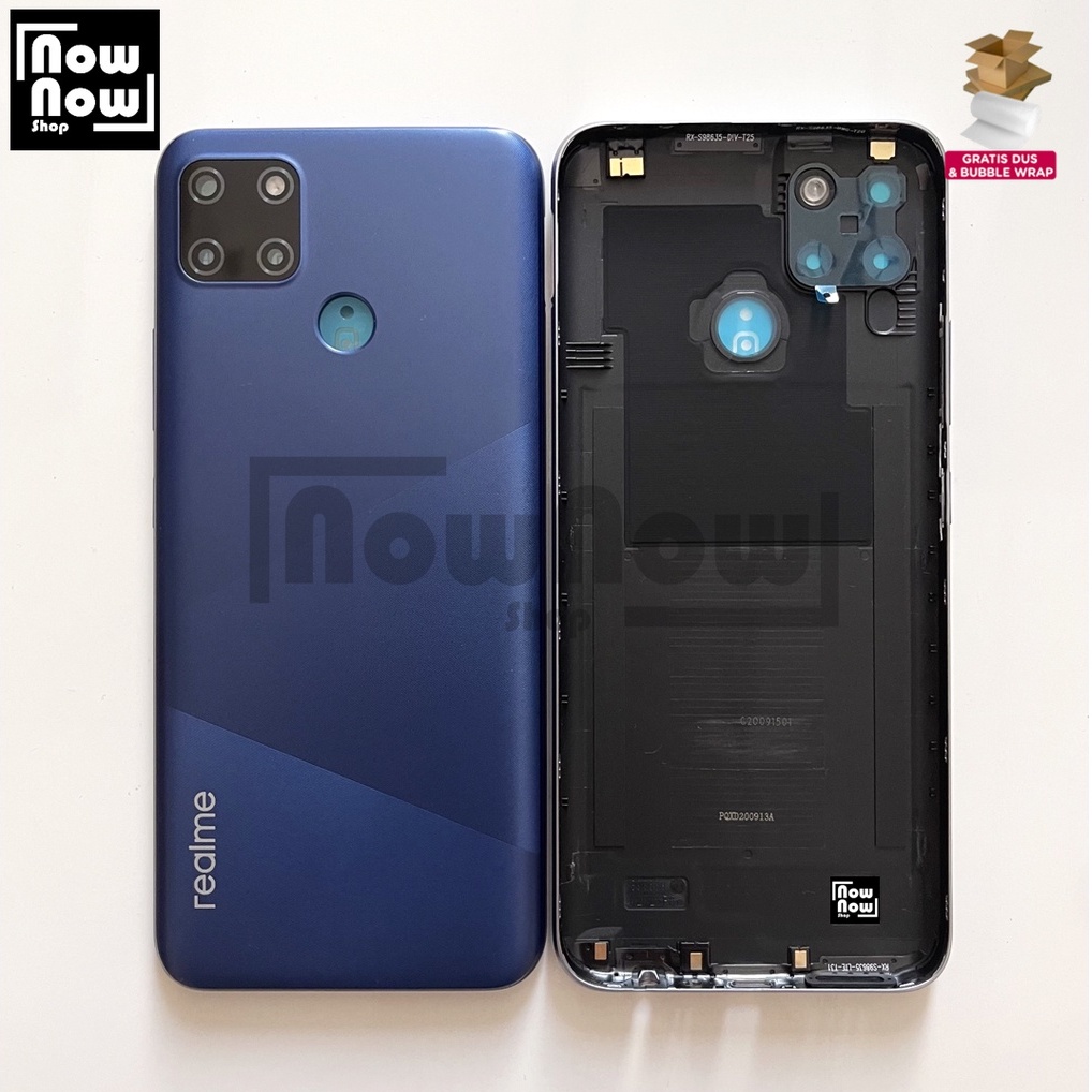 Backdoor Tutup Belakang Baterai Backcover Back Casing Housing Realme C12 RMX2189 Cover Belakang