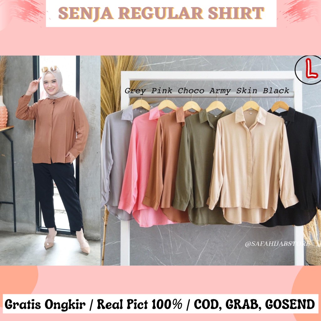 SENJA GRANDE SHIRT / KEMEJA JUMBO / ATASAN