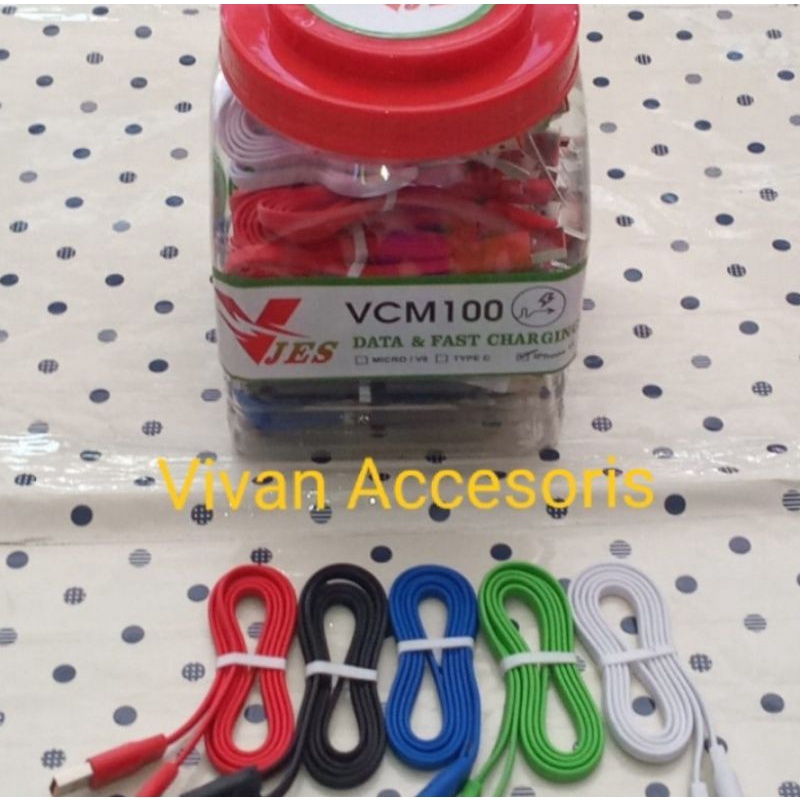 Kabel data iPhone USB fash charging  V JES VCM100