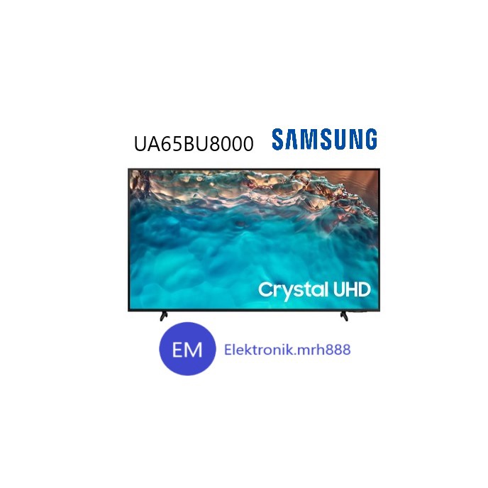 SAMSUNG UA65BU8000KXXD 65 INCH CRYSTAL UHD SMART UA65BU8000 65BU8000