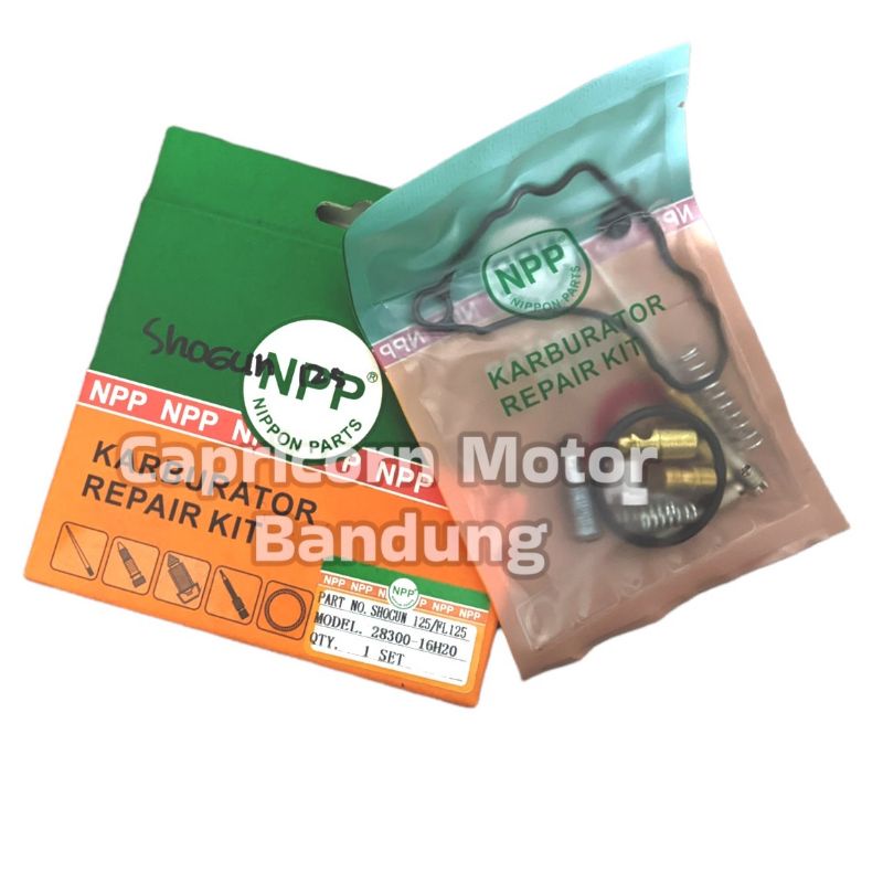REPAIR KIT PARKIT KARBURATOR SHOGUN 125 FL 125 NPP