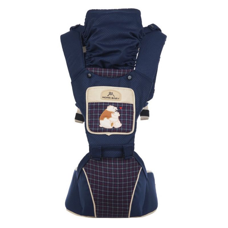 GENDONGAN BAYI HIPSEAT MOMS BABY-GENDONGAN DUDUK MOMS BABY MBG 2025 SERIES BEARNICE