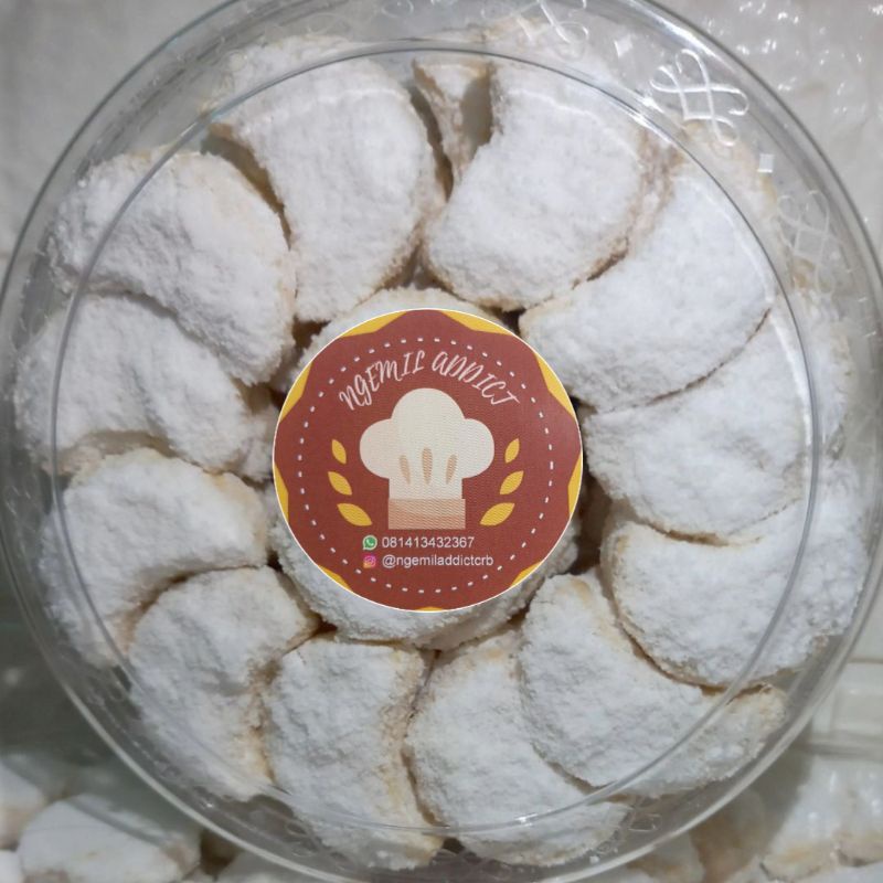 

Kue Kering Putri Salju 500gr (Homemade) - PreOrder