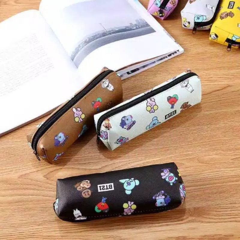 

[BISA COD] Dusgrib BT21 tempat pensil BT21 Pencase BT21 pencil case BT21 full print
