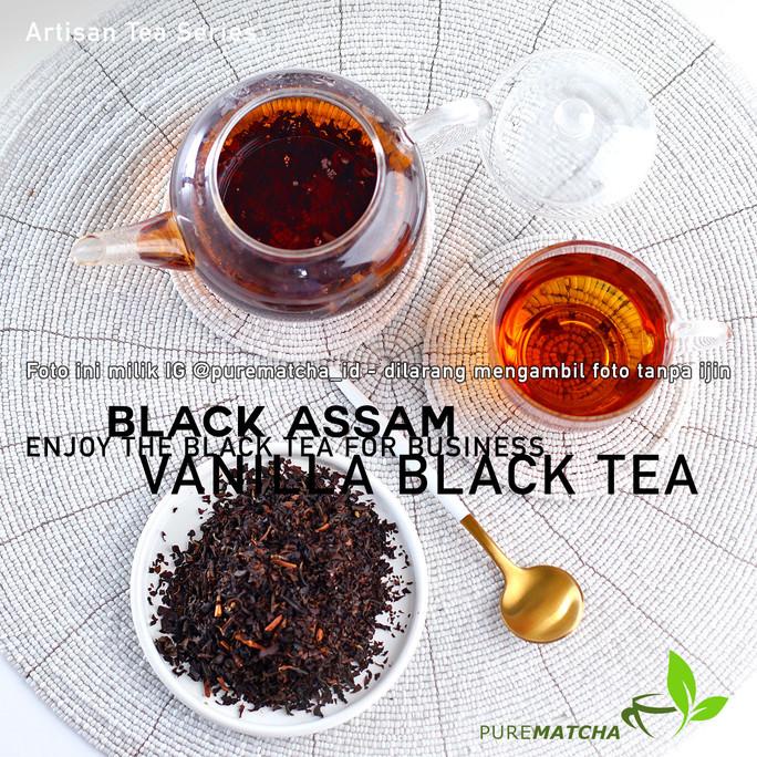 

[COD] Artisan Tea Cafe - ASSAM VANILLA Black Tea 500gr Teh Hitam Vanili [COD]