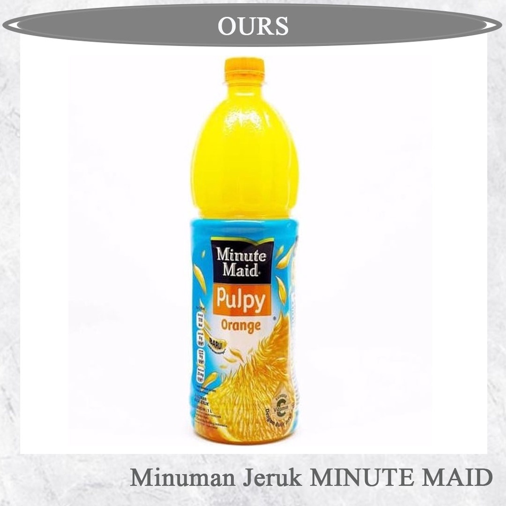 

Minute Maid Pulpy Orange 1Liter