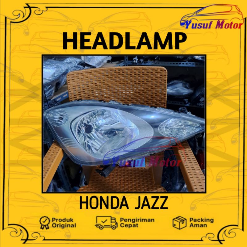 Headlamp lampu depan Honda Jazz 2008 2009 2010 Original