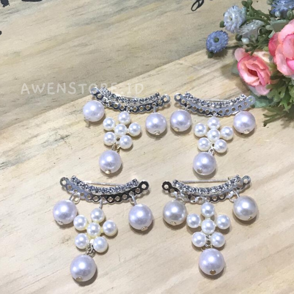 AWENSTORE BROS JILBAB WANITA AD34 AKSESORIS MUSLIM BROSS DAGU KEPALA KERUDUNG