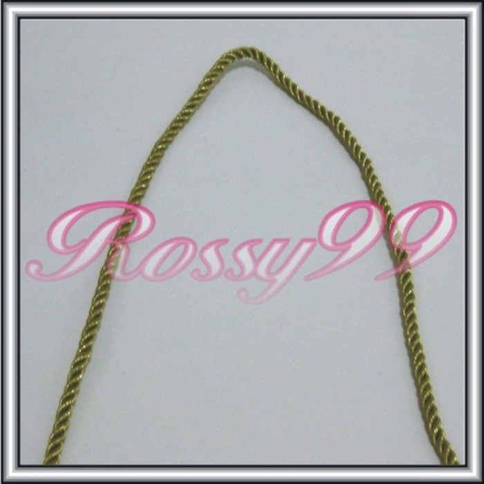 

{STOCK TERBATAS} Talikur Model Tambang Gold Emas 4mm import souvernir Gantung Paper Bag