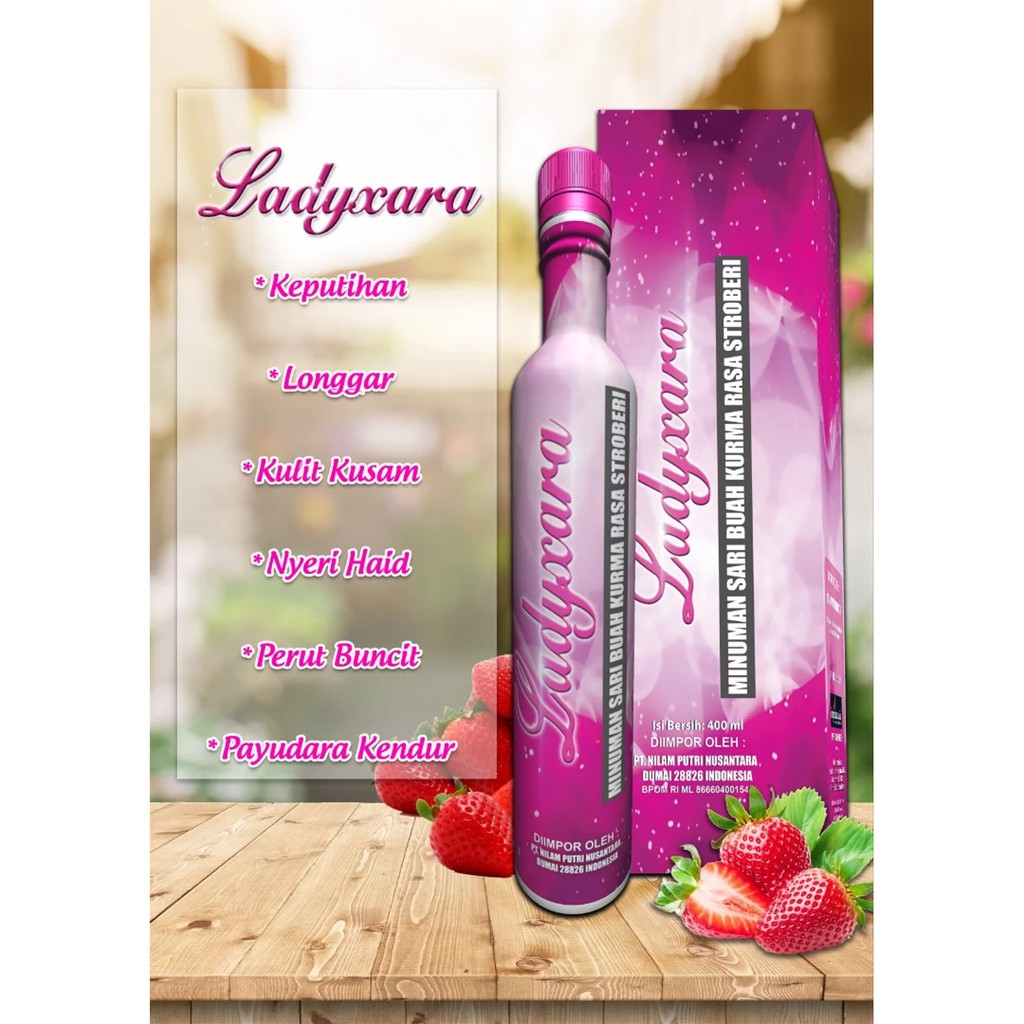 JUS KESEHATAN LADYXARA - OBAT KEWANITAAN DAN KECANTIKAN