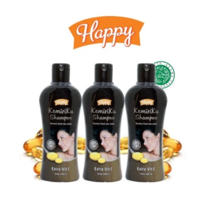 Happy Kemiriku Shampoo 100 ml/Shampoo/Perawatan Rambut