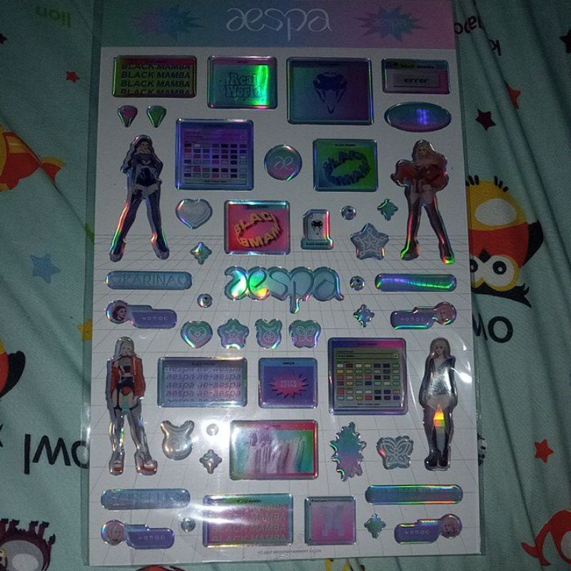 [BOOKED] Aespa Sticker Epoxy Only