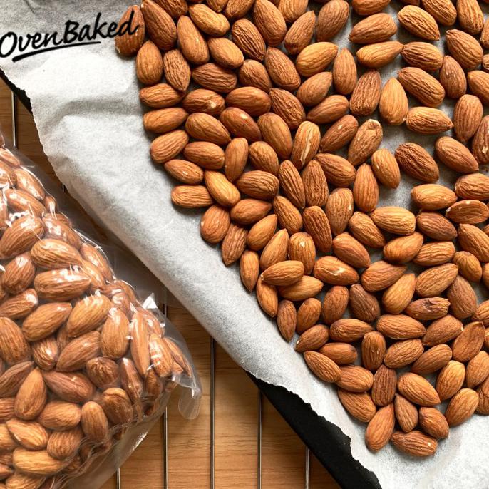 

Cuci Gudang Awal Tahun Kacang Almond Panggang 1kg (Roasted Almond) Big Sale