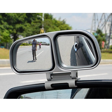 3R DUO Kaca Cembung Spion Jepit Spion induk 2 in 1 BLIND SPOT MIRROR