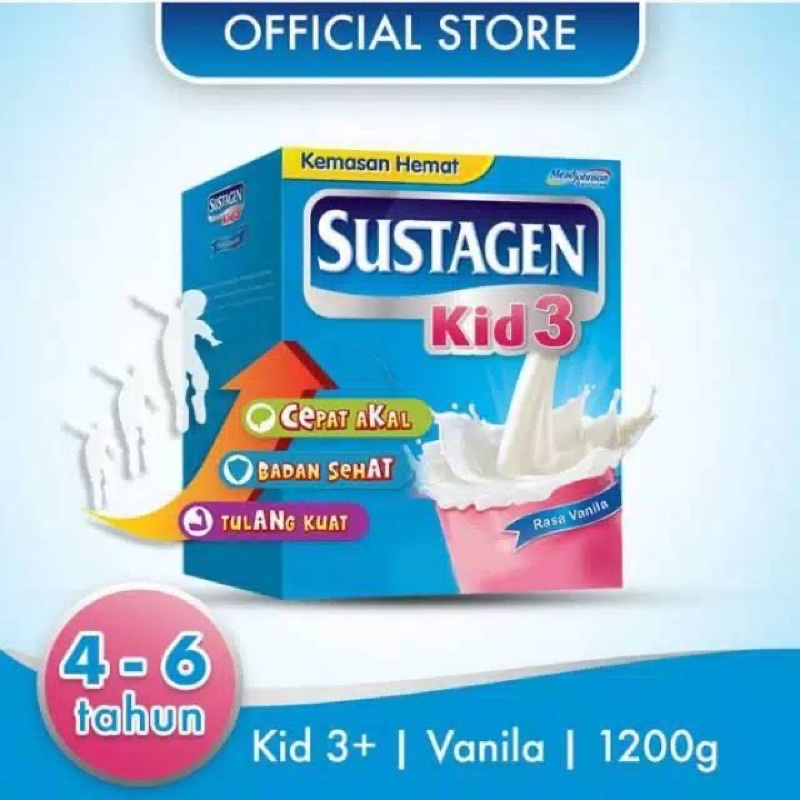 Sustagen kid 3+ vanila 1200gr