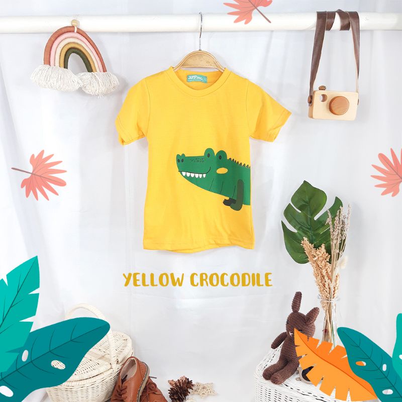 Kaos Anak Cowok Yellow Crocodile