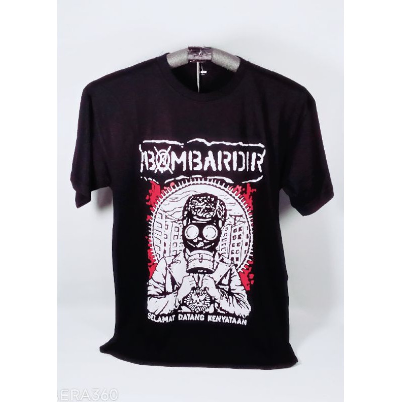 Kaos Bombardir Punk Metal Baju Punk