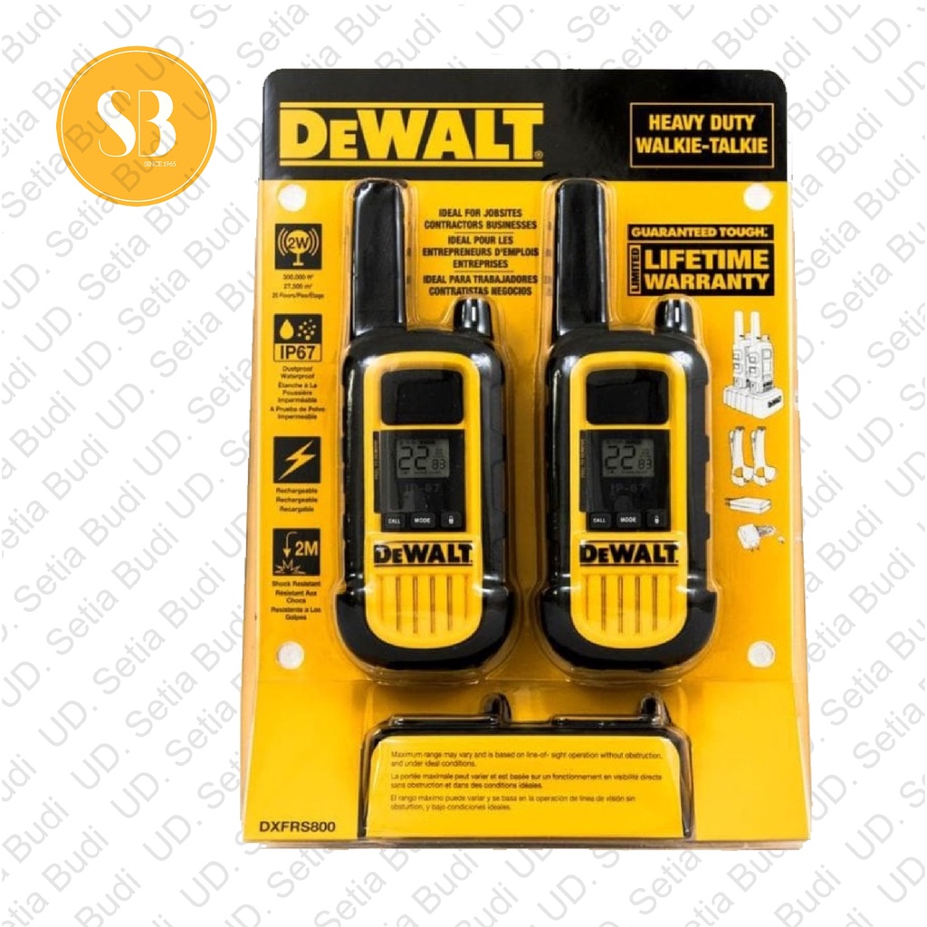 Walkie Talkie / HT DEWALT DXFRS300