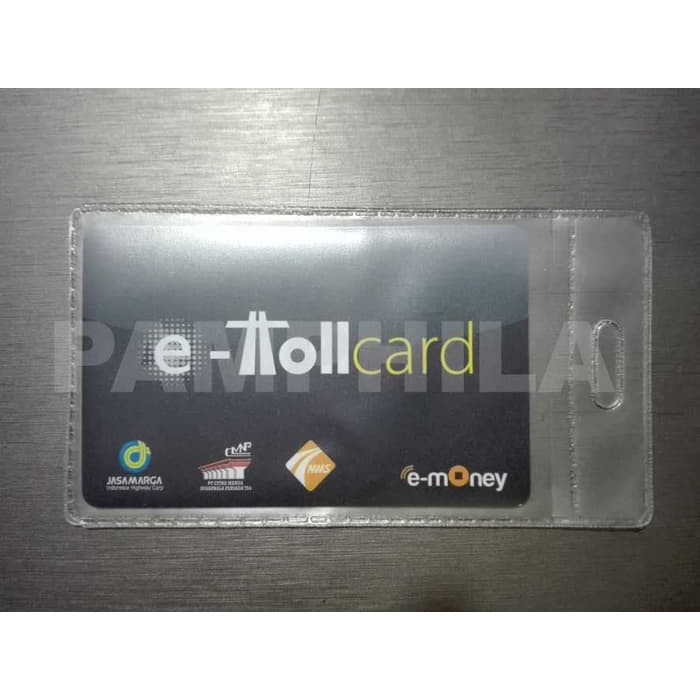 LOOKINGFOR Kartu E-toll Mandiri Hitam Tulisan E-Toll Card - saldo Rp. 0,- GO SHOPING