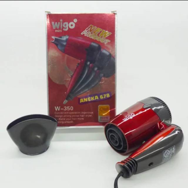 Hairdryer Wigo W-350 // Hair dryer Wigo Lipat