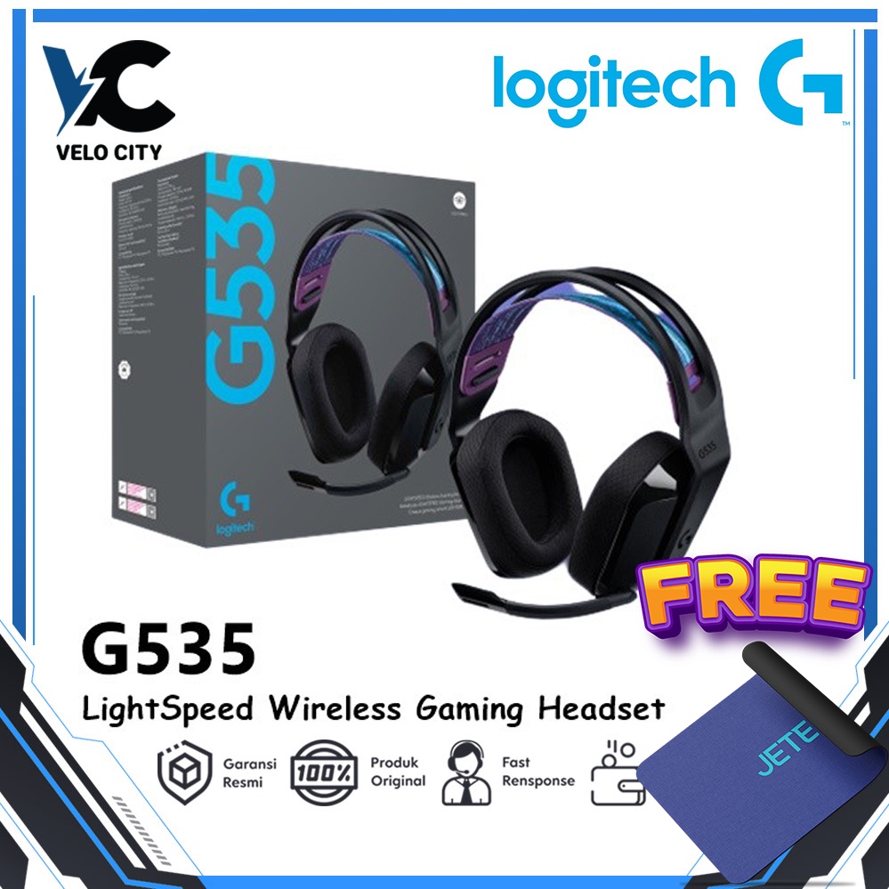 Logitech G535 Lighspeed Wireless Gaming Headset G 535