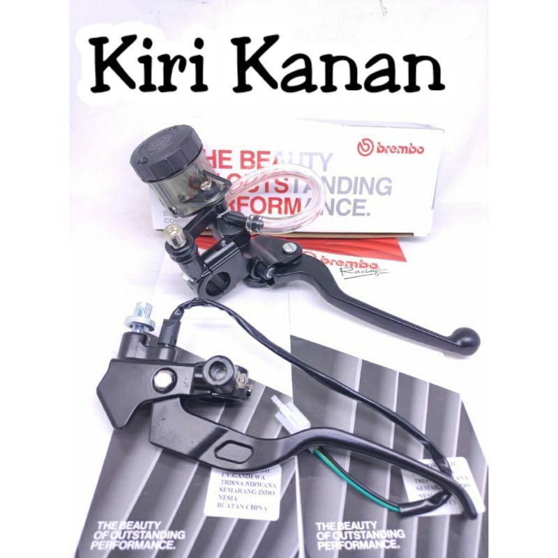 MASTER REM NO NAME TABUNG BIG SMOKE PLUS HANDLE KIRI BREMBO UNIVERSAL BEAT MIO NINJA RX KING VIXION