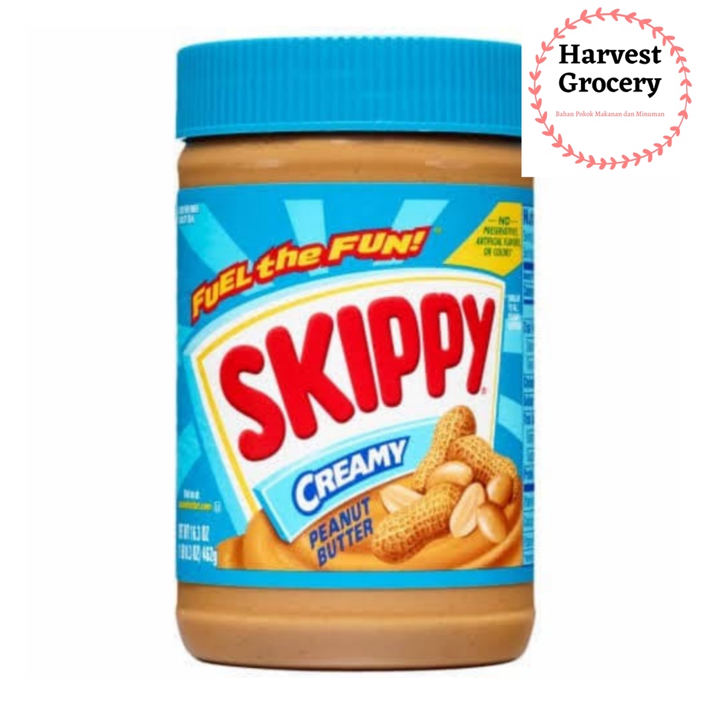 

Skippy Halus Creamy Peanut Butter / Selai Kacang 500Gr