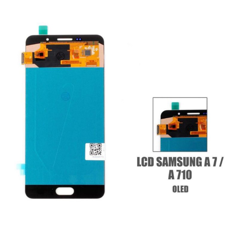 LCD TOUCHSCREEN SAMSUNG A710 / A7 2016 / A7100 ORIGINAL OLED (FINGERPRINT)