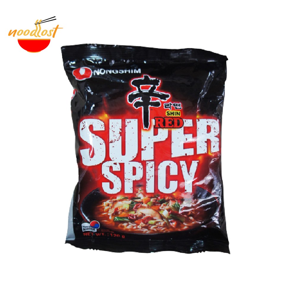 

NONGSHIM SHIN RED SUPER SPICY 120 Gram - MIE INSTANT SHIN RED