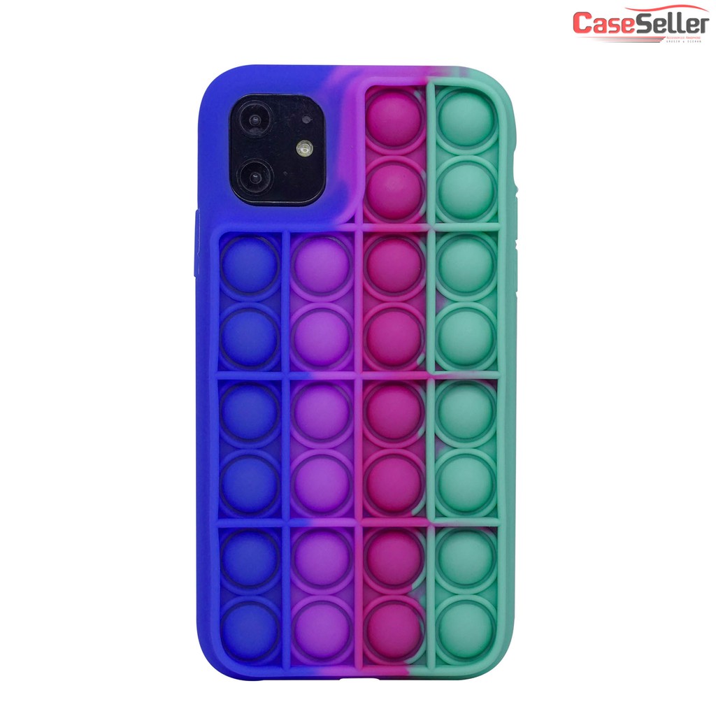 CaseSeller  - Soft Case Apple iPhone 7G+/8G+ | 9G/XR | 9G+/XS Max | X/XS  Relieves Stress Pop it