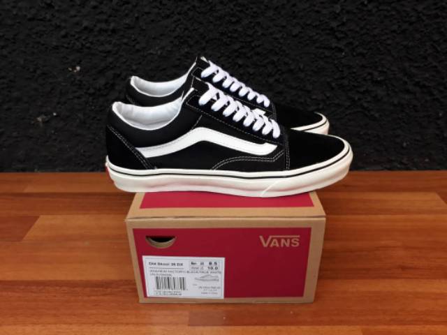 VANS OLD SKOOL STYLE 36 ANAHEIM BLACK WHITE PREMIUM BNIB MADE IN CHINA Size 40/41/42/43/44 270.000