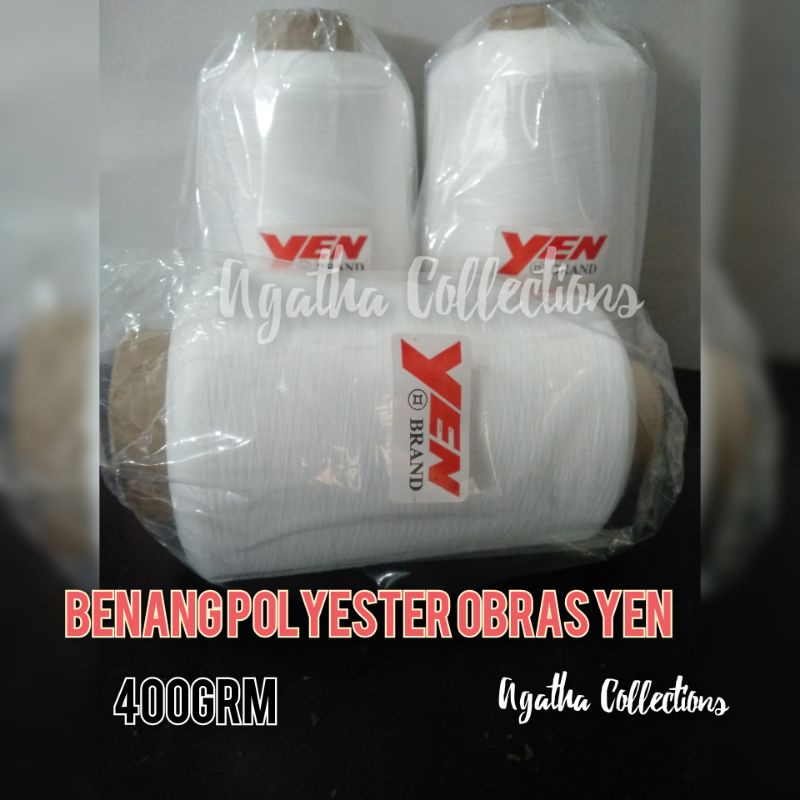 benang Polyester benang obras Yen