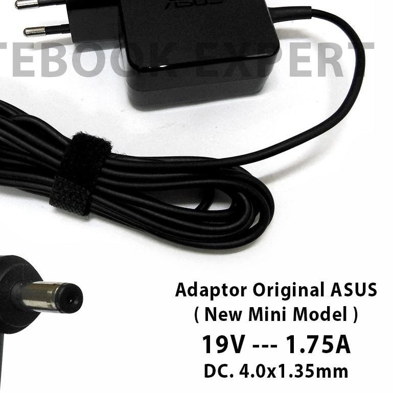 ➨ Charger Laptop Asus X200m Original 19v 1.75a ✻