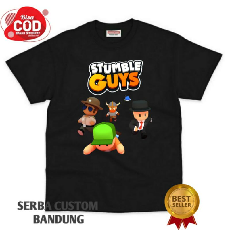Baju anak / Kaos Anak game stumble guys