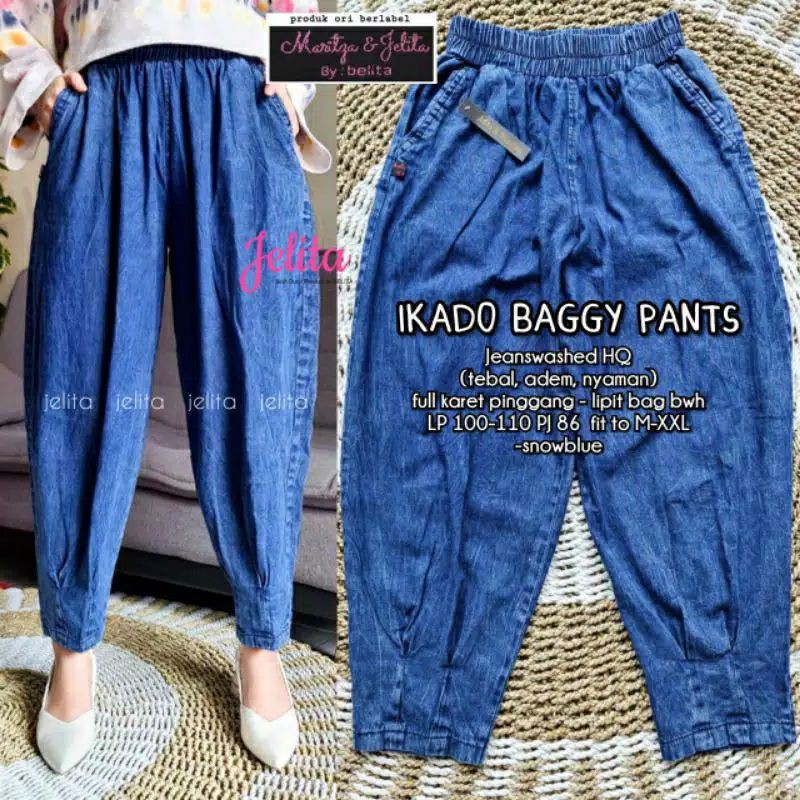 Celana Panjang Jeans Wanita Baggy Jeans Premium Fashion Bawahan Murah