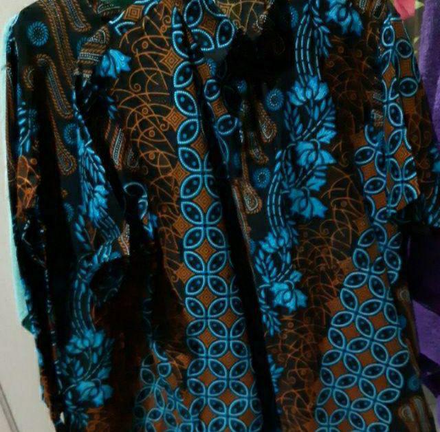 #bayarditempat Terlaris Serut Genes Jelita Tunic Navbor Yelbor Whitbor Creambor Tunik Batik Modern