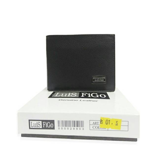 Dompet pria kulit asli Luis Figo