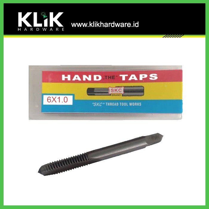 SKC Mata Tap M6 x 1.0 - Hand Tap 6 x 1.0 isi 3 Pcs