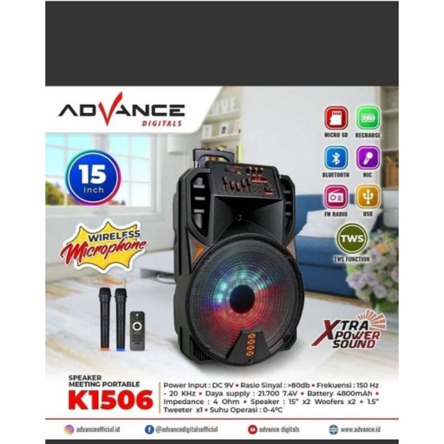 SPEAKER ADVANCE K1506