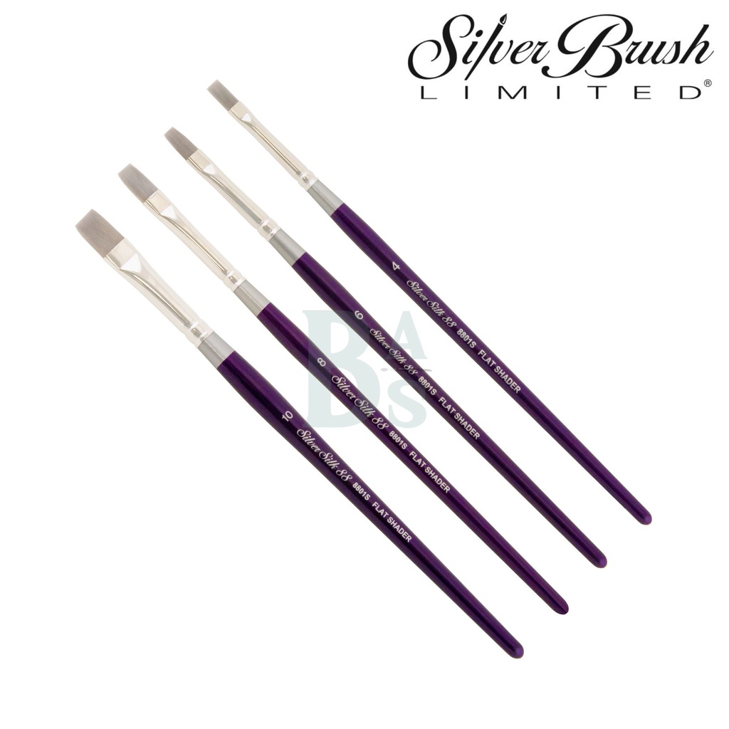 

Silver Brush Silk 88 - ( Flat Shader 8801S )
