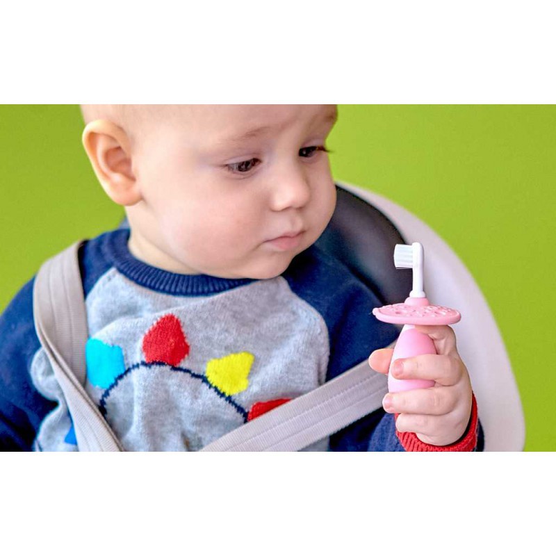 Marcus &amp; Marcus Palm Grasp Toddler Training Toothbrush - Sikat Gigi Bayi