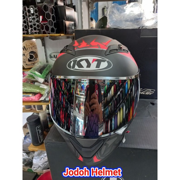 VISOR KYT VENDETTA/FALCON IRIDIUM SILVER NORISK