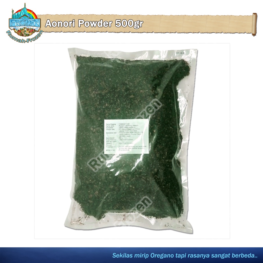 

AONORI Bubuk Nori 500gr - Ao Nori Powder Taburan Takoyaki