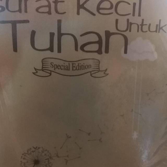 novelas surat kecil untuk tuhan