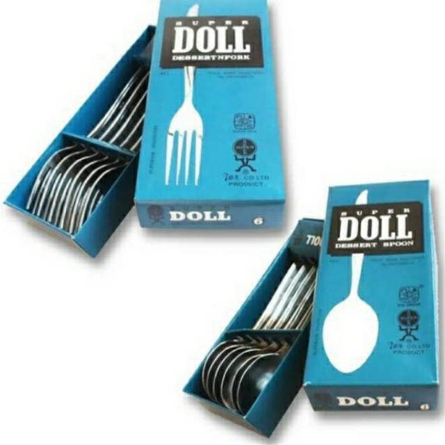 SUPER DOLL GARPU/SENDOK MAKAN ASLI