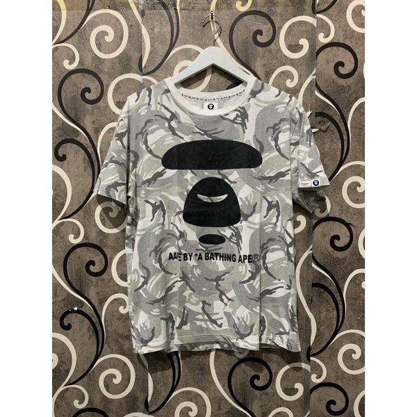 kaos aape camo second